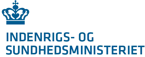 Logo for Indenrigs- og Sundhedsministeriet