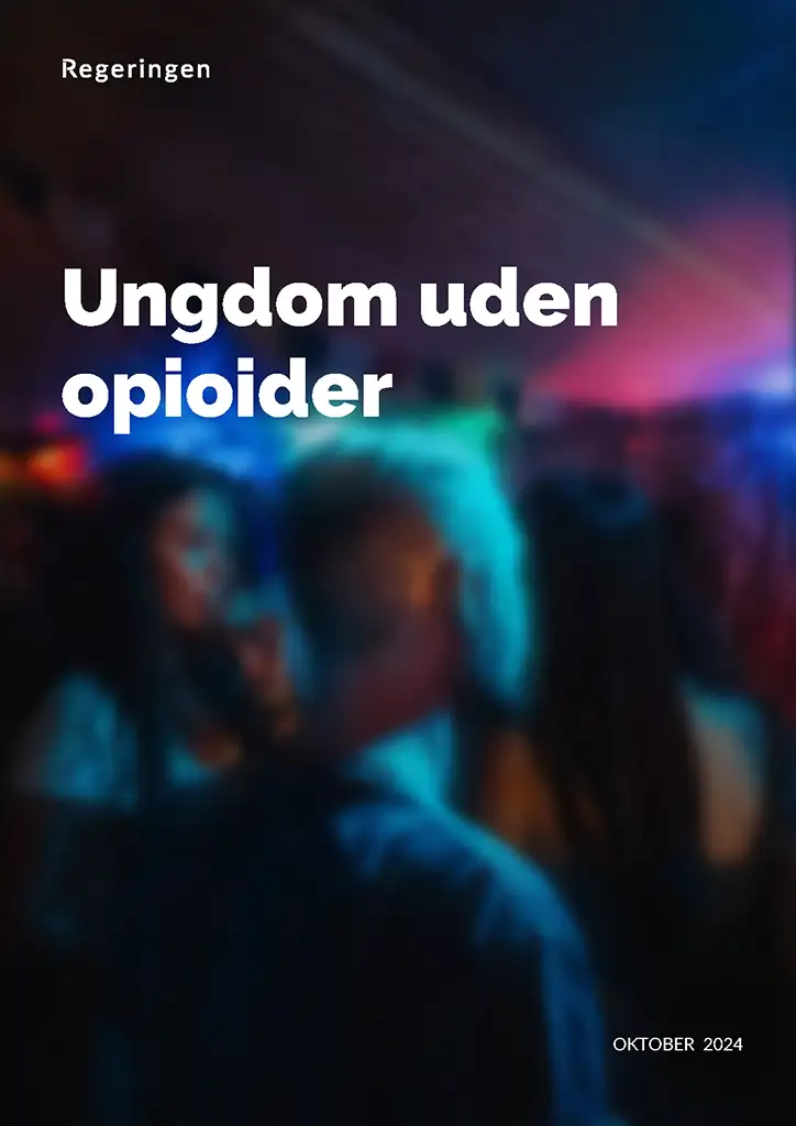 Forside på udkast: Ungdom uden opioider