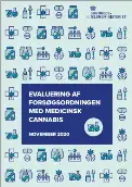 Forside på evaluering af forsøgsordningen med medicinsk cannabis